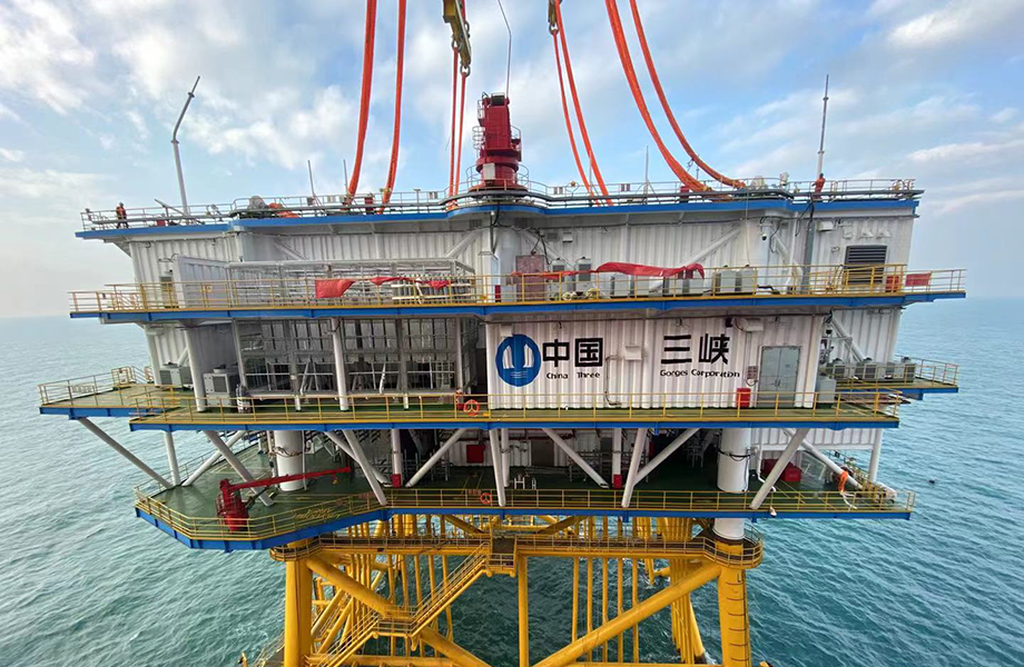 三峽能源陽西沙扒三四五期海上風電場項目